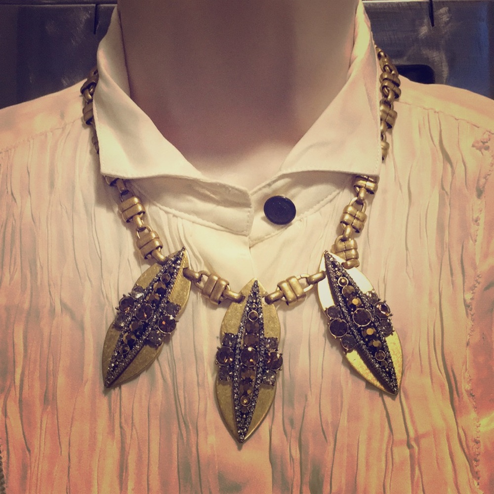 JCrew gold necklace